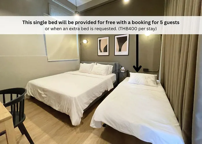 Vélin Khaosan - 5th Floor With 2bedrooms *